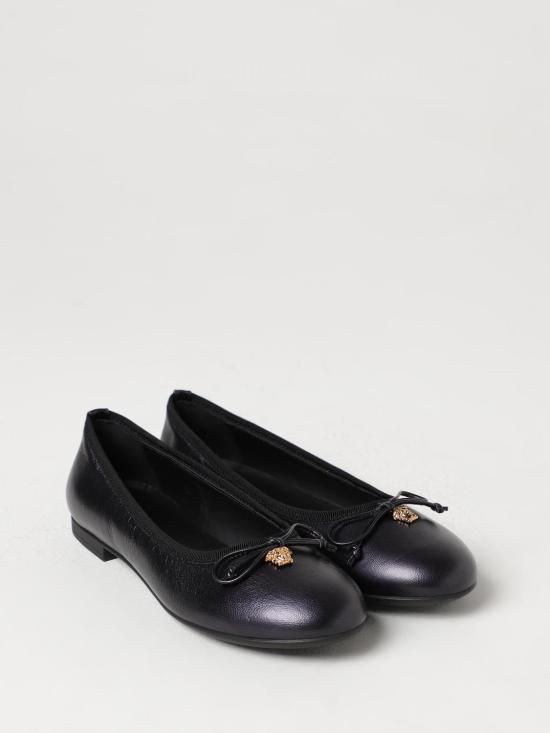 25FW [키즈] 베르사체 슈즈 10142841A08287 1B00V Black - VERSACE