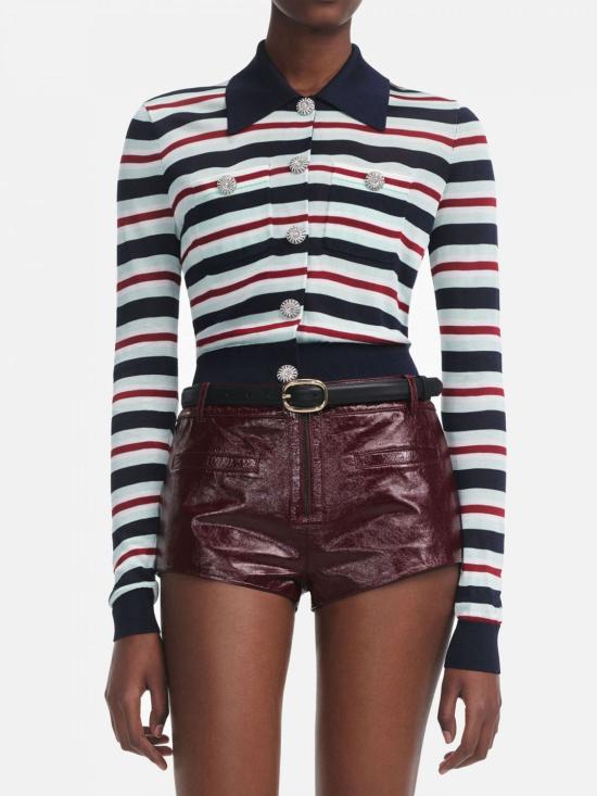 25FW 셀프 포트레이트 후드 티셔츠 PF25050TBL BLUE Multicolor