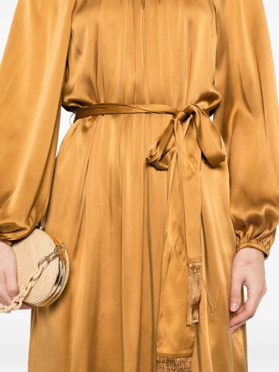  짐머만 미디 원피스 히프노틱 트위스트 시스 드레스 - ZIMMERMANN