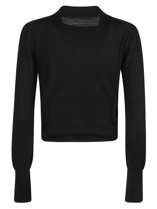 25FW 파트리지아페페 가디건 8K0300KM36 Black - PATRIZIA PEPE