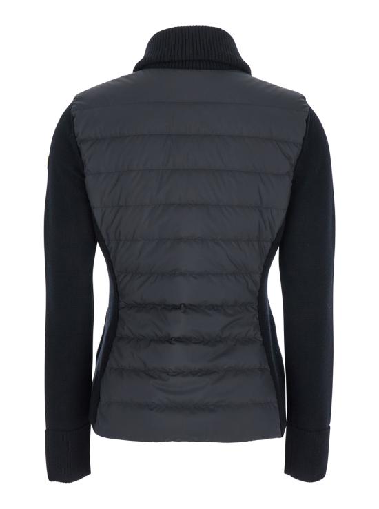 25FW 몽클레어 숏패딩 울 집업 가디건 9B00035M1131999 BLACK DOM - MONCLER