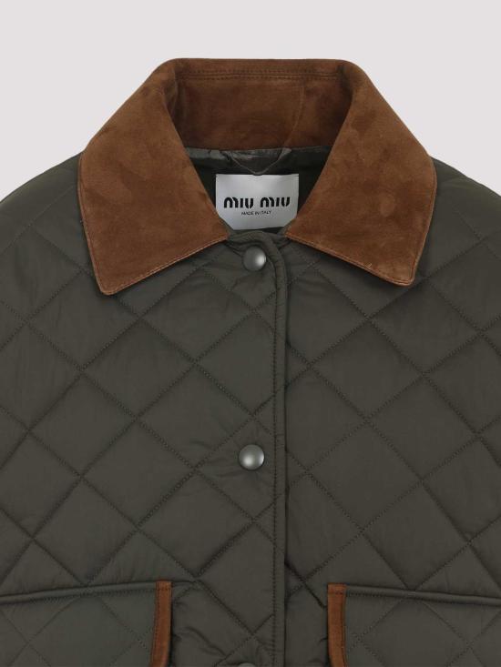 25FW 미우미우 자켓 ML1310SOOO17OO F0161 MILITARE - MIU MIU