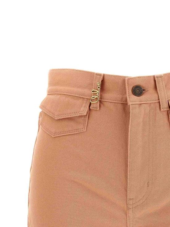 25SS 끌로에 숏팬츠 CH25UDS0125281H Orange - CHLOE