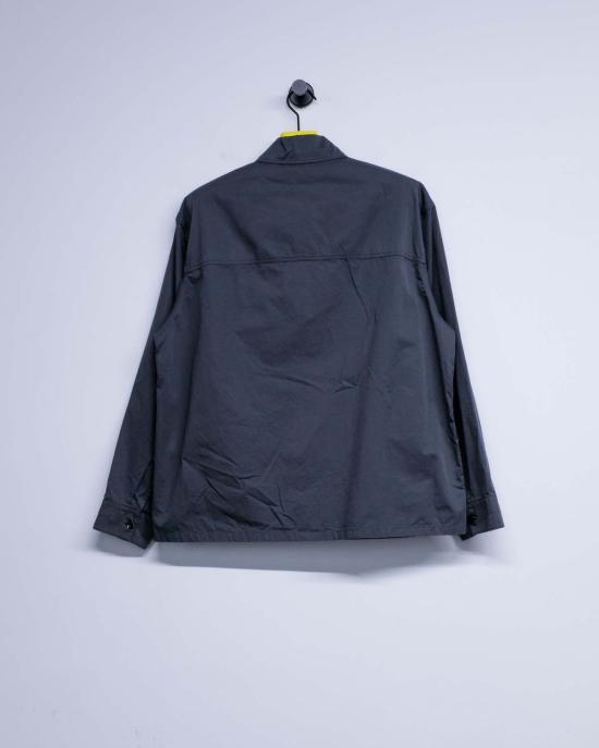  르메르 긴팔 셔츠 카본 그레이 코튼 파자마 셔츠 - LEMAIRE