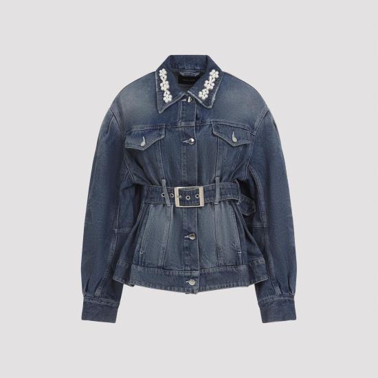 25FW 시몬로샤 자켓 6132B 1231D DISTRESSED BLUE PEARL - SIMONE ROCHA