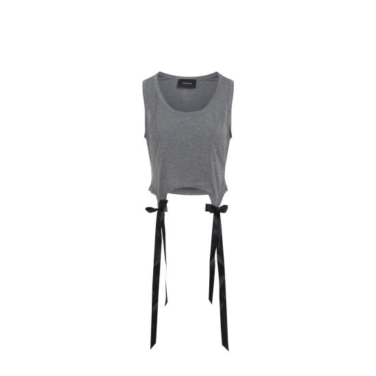 25FW 시몬로샤 탑 5222 0571 GREY MARL