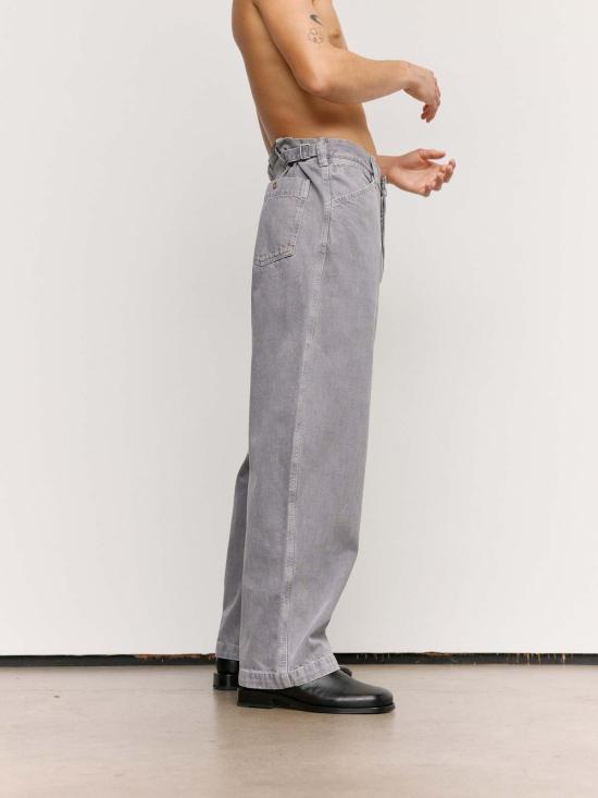  르메르 데님 팬츠 헤더 헤비  맥시 워크웨어 팬츠 - LEMAIRE