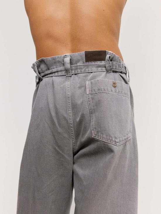  르메르 데님 팬츠 헤더 헤비  맥시 워크웨어 팬츠 - LEMAIRE