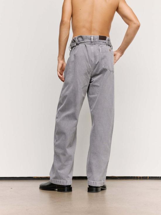  르메르 데님 팬츠 헤더 헤비  맥시 워크웨어 팬츠 - LEMAIRE