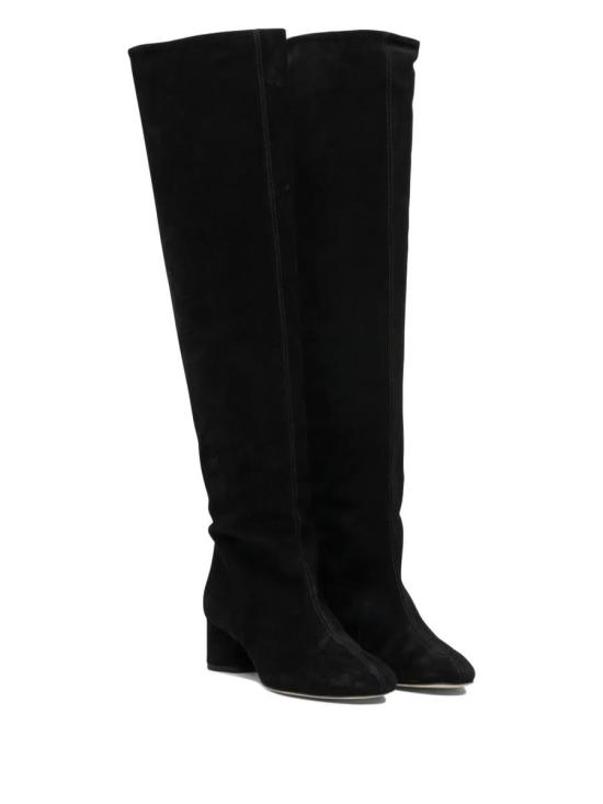 25FW 에이드 부츠 WILLA COW SUEDE LEATHER Black - AEYDE