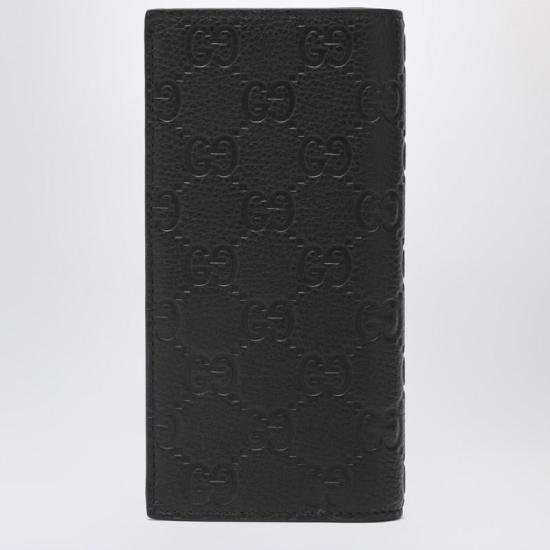 25FW 구찌 임프린트 롱 월렛  835014AAE1T R GUC 1000 Black - GUCCI