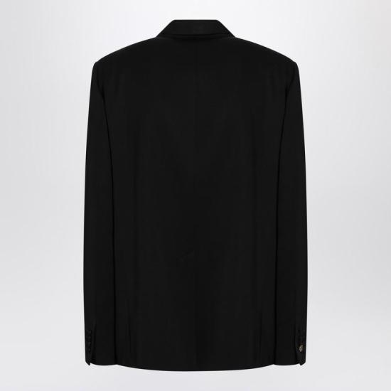 24FW 구찌 수트 자켓 803567ZARG8 P GUC 1000 Black - GUCCI