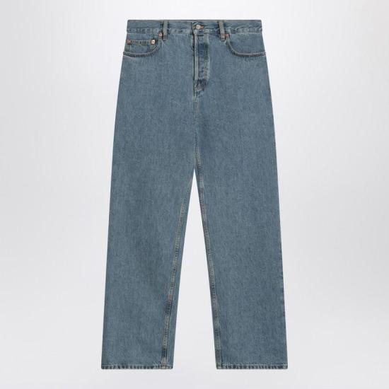 25SS 구찌 코튼 데님 진 828604XDDAS Q GUC 4011 BLUE