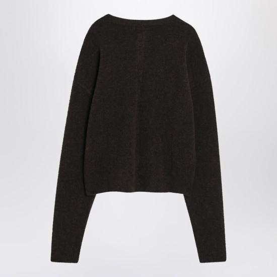 25FW 릭 오웬스 스웨터 RU02E1650KWP R RICKO 04 BROWN - RICK OWENS