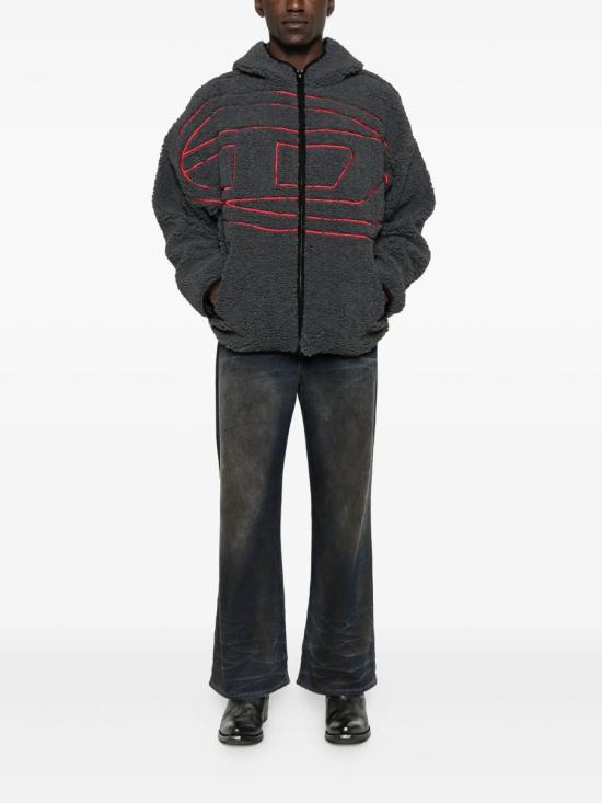 25FW 디젤 S-ZAT 테디 후디 자켓 A189470KIBT 62375 9AW - DIESEL