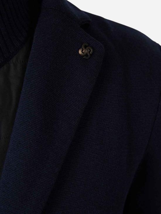 25FW 그랑싸쏘 수트 자켓 57199 598AZUL MIDNIGHT BLUE - GRAN SASSO