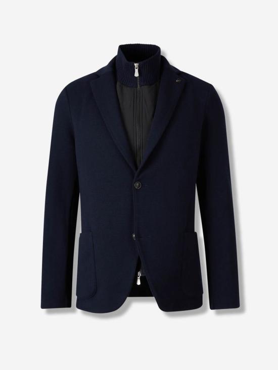 25FW 그랑싸쏘 수트 자켓 57199 598AZUL MIDNIGHT BLUE