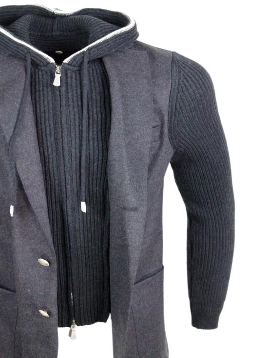 25FW 일레븐티 자켓 L75GIAL08BOTTSL23615 Grey - ELEVENTY