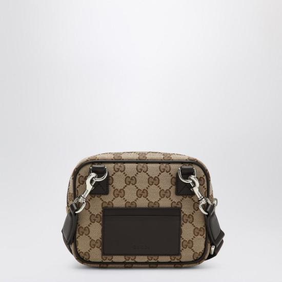 25FW 구찌 GG 캔버스 미니백 834268FAEON R GUC 9750 WHITE - GUCCI