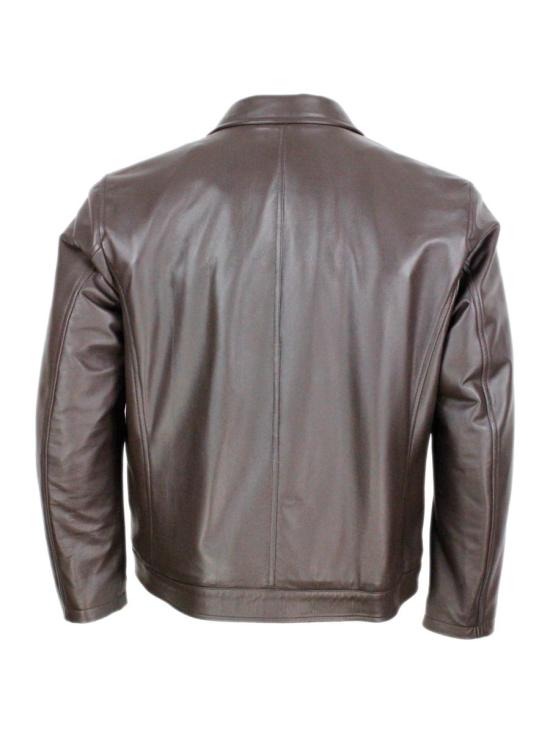 25FW 키레드 가죽 자켓 WNILEW8205050 BROWN - KIRED