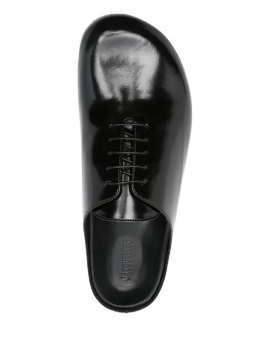 25FW 자크뮈스 뮬/슬리퍼 FOM00187AC18A07 990 Black - JACQUEMUS