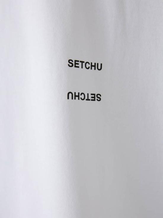 25FW 셋추 반팔 티셔츠 U012T002C001 WHITE - SETCHU