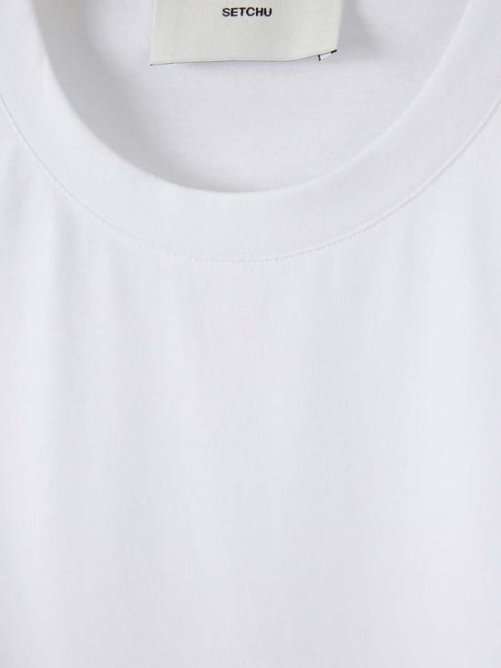 25FW 셋추 반팔 티셔츠 U012T002C001 WHITE - SETCHU