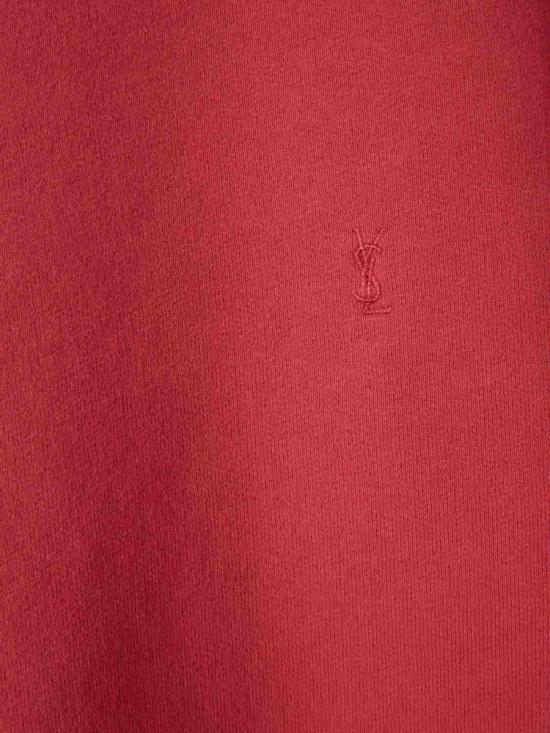 25FW 생로랑 스웨터 842430Y36SW 6025BURGUNDY SUNSET RED - SAINT LAURENT