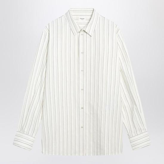 25FW 생로랑 긴팔 셔츠 848033Y7K19 R YSL 1332 WHITE