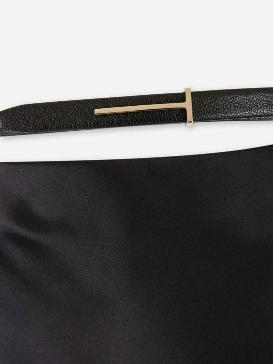 25FW 톰포드 롱 스커트 GC5829 FAX1664 LB999BLACK Black - TOMFORD