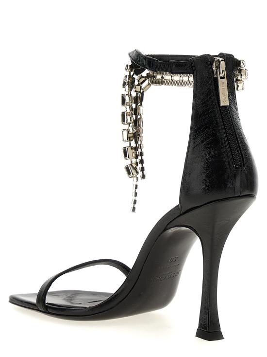 25SS 지미추 힐/펌프스 VERITYSANDAL100BYKBLACK Black - JIMMY CHOO
