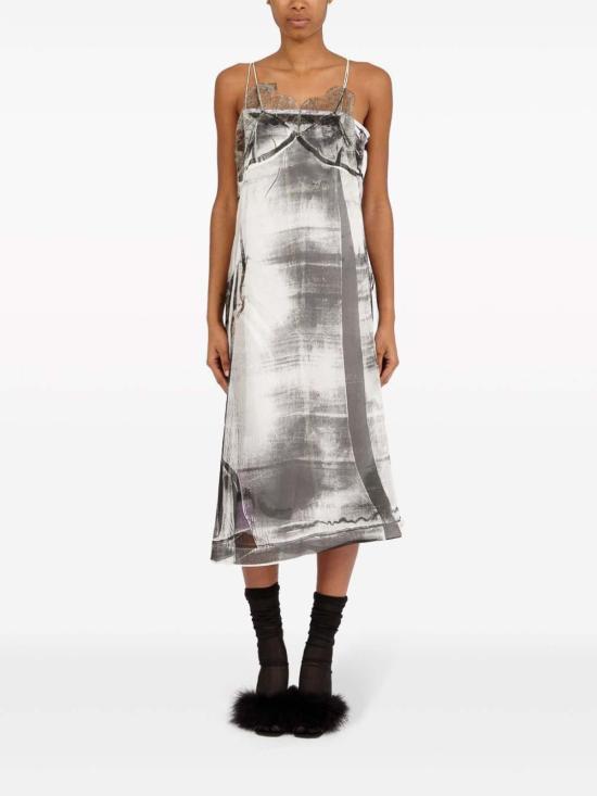  마르지엘라 미디 스커트 S51DD0012STZ124961 Grey - MAISON MARGIELA
