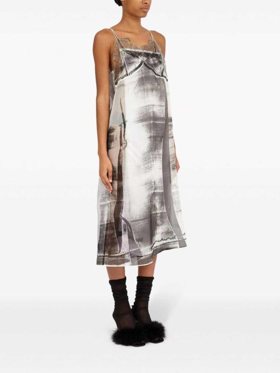  마르지엘라 미디 스커트 S51DD0012STZ124961 Grey - MAISON MARGIELA