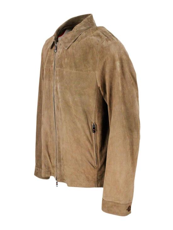 26SS 키레드 가죽 자켓 WHS04PW7550005 Brown - KIRED