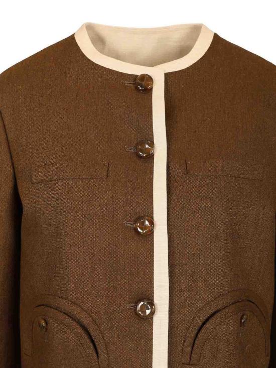 26SS 블레이즈 자켓 JKCCS07RENM002 Brown - BLAZE