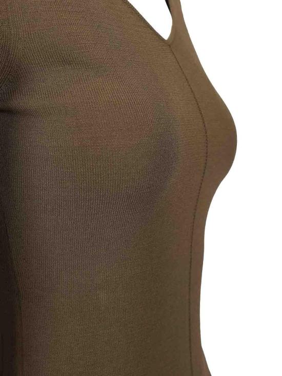  르메르 민소매 티셔츠 TO1362LK1038GR678 Green - LEMAIRE