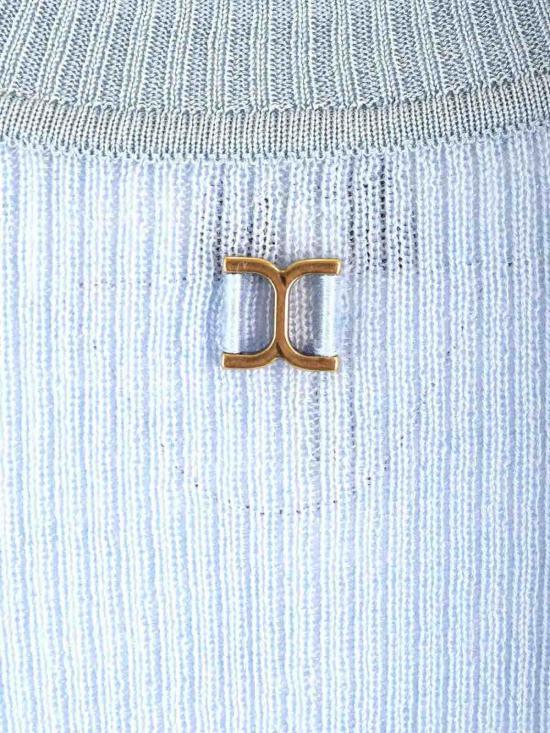  끌로에 민소매 티셔츠 CH25SMP15667459 Light Blue - CHLOE