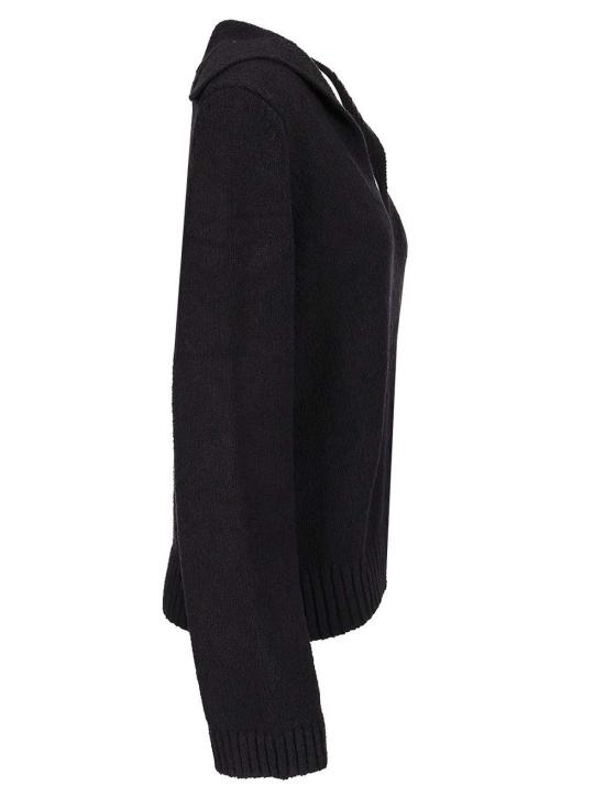 25SS 루루 스튜디오 긴팔 티셔츠 BAHIABLACK Black - LOULOU STUDIO