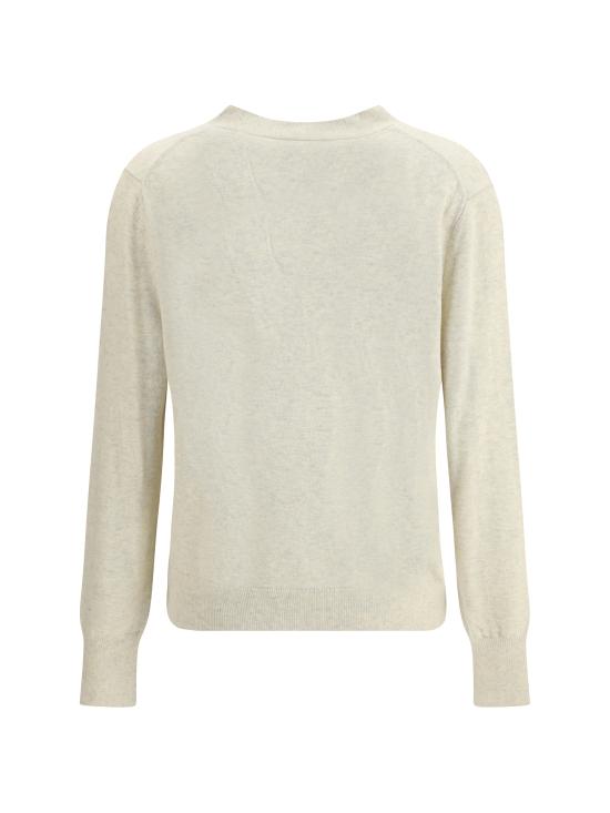 25FW 이자벨마랑에뚜왈 KARINA 카리나 V넥 가디건  CA0104FAC1L17E 02LY WHITE - ISABEL MARANT ETOILE