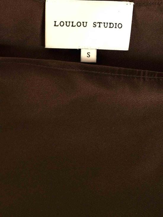 25SS 루루 스튜디오 민소매 티셔츠 REMYDEEPTAUPE Brown - LOULOU STUDIO