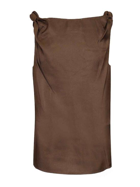 25SS 루루 스튜디오 민소매 티셔츠 REMYDEEPTAUPE Brown - LOULOU STUDIO