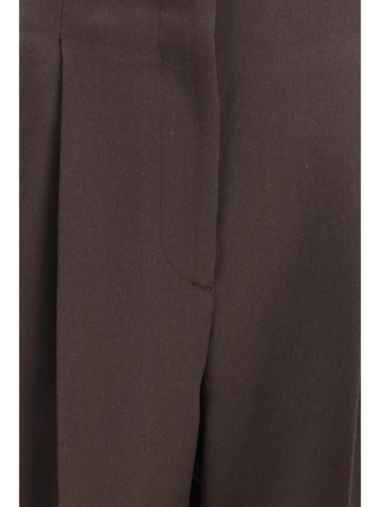 25FW 조르지오 아르마니 스트레이트 팬츠 GW001569 U8130 BROWN - GIORGIO ARMANI