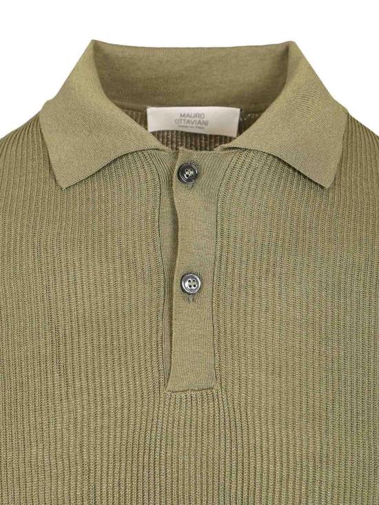 25SS 마우로 오타비아니 폴로 티셔츠 CTS24821CS121 Green - MAURO OTTAVIANI
