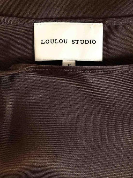  루루 스튜디오 롱 원피스 MOUNDEEPTAUPE Brown - LOULOU STUDIO