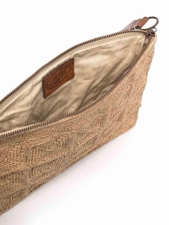  이벨리브 클러치/파우치 TANALATEA Beige - IBELIV