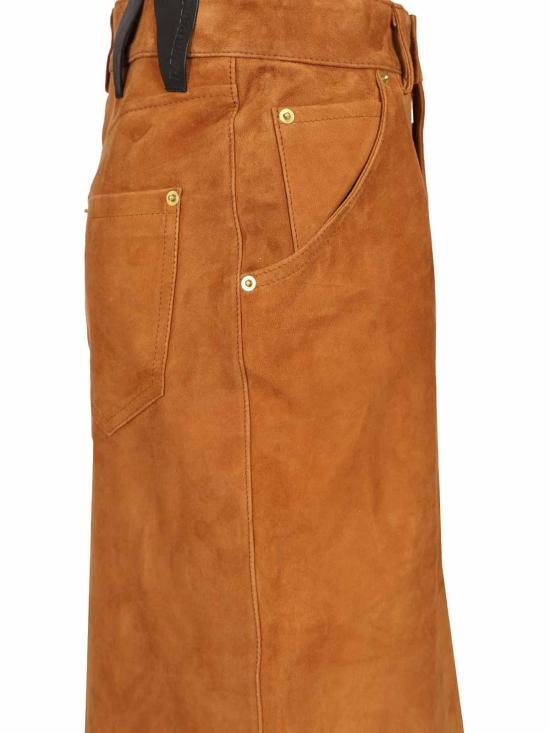 25SS 다크파크 미디 스커트 WSK02LTS020082 Brown - DARKPARK