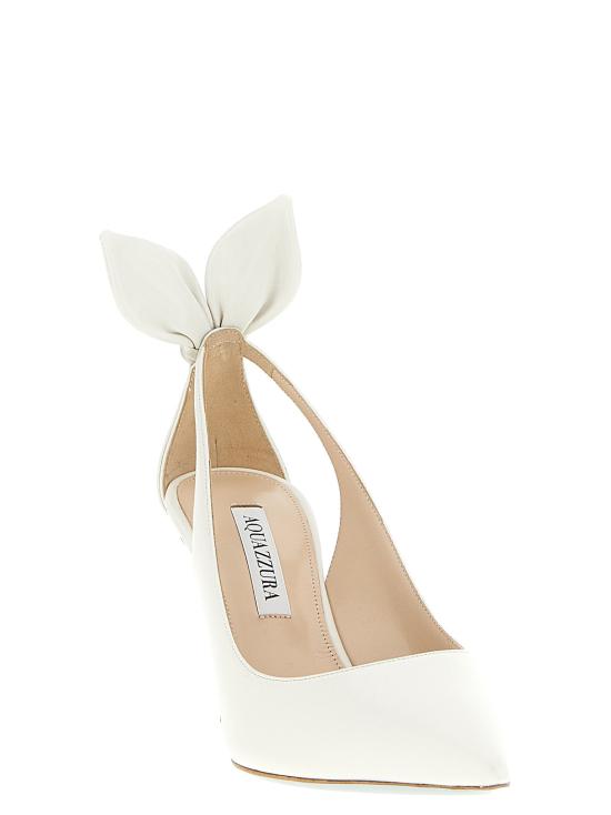 25FW 아쿠아주라 힐/펌프스 DENMIDBRNAPWHITE - AQUAZZURA