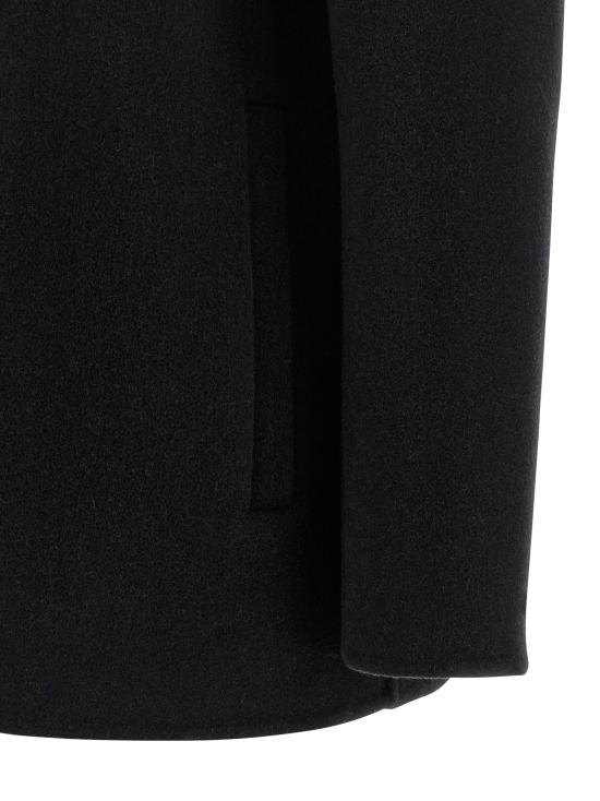 25FW 버버리 울 오버셔츠 8115289BLACKSANDIPCHECK - BURBERRY