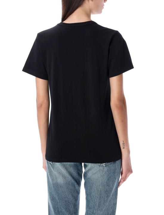 25FW 메종키츠네 반팔 티셔츠 AW00103KJ0005 P199 Nero - MAISON KITSUNE