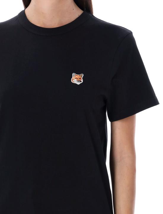 25FW 메종키츠네 반팔 티셔츠 AW00103KJ0005 P199 Nero - MAISON KITSUNE